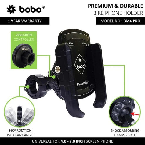 Bobo BM4 PRO Mobile Holder (BM4 + Vibration Controller)