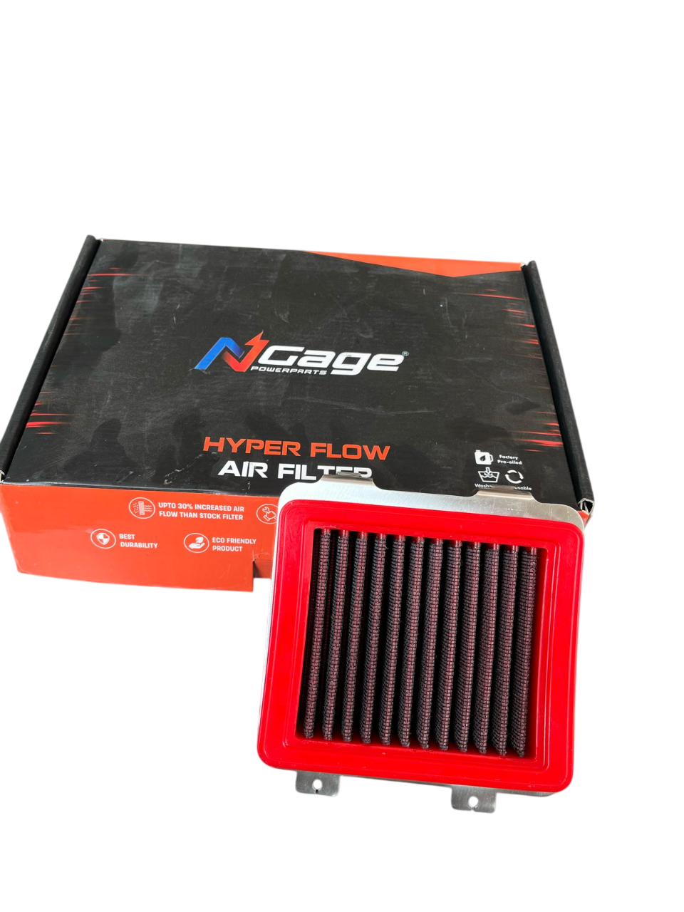 BS6 KTM All Gen 3 Models Air filter N-Gage Hyper Flow