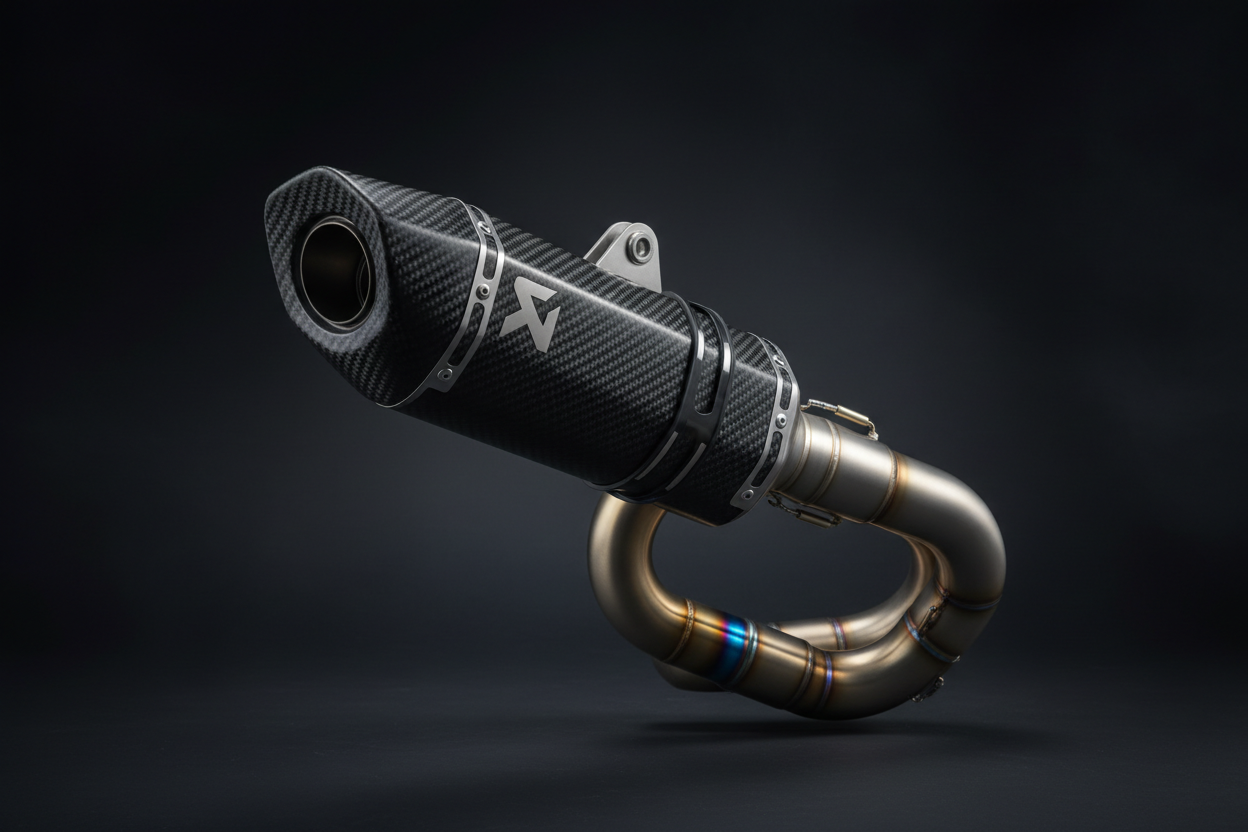 EXHUAST AND LINK PIPE
