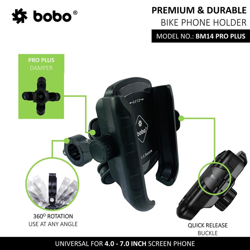 Bobo BM14 Pro Plus Mobile Holder (PRO PLUS Vibration Damper)