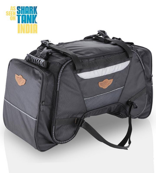 Guardian Gears Rhino Mini 50 ltr Tail Bag With Waterproof Rain Covers Gits On All Motorcycles
