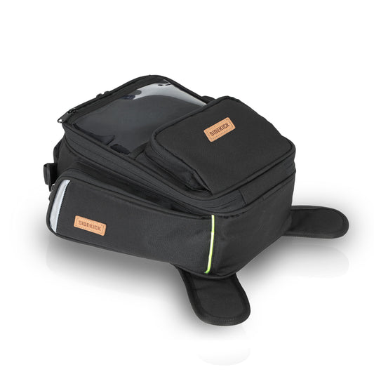 Sidekick Universal 15ltr Tank Bag With Waterproof Rain Cover , Magnetic Tank Bag