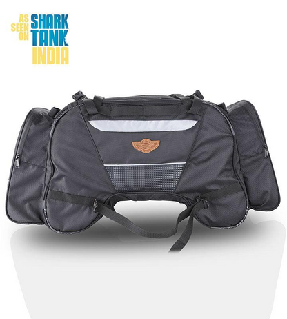 Guardian Gear Rhino 70 ltr Tail Bag With Waterproof Rain Covers Fits on All Motorcycles