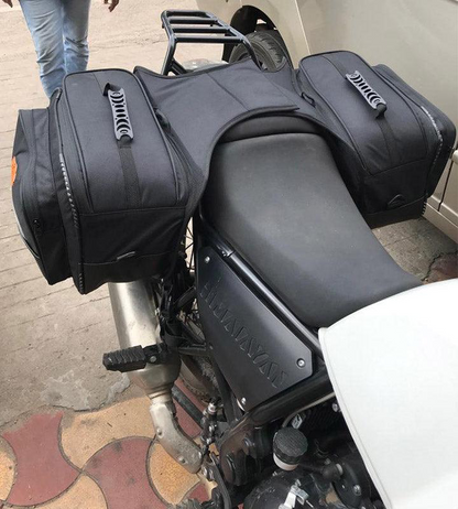 Guardian Gear Mustang 50Ltr saddle bag black with waterproof rain covers