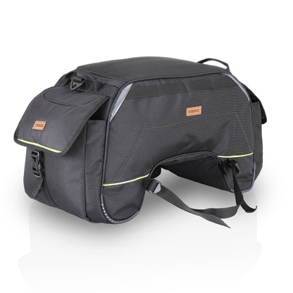 Sidekick universal 45ltr tail bag with waterproof rain cover, fits on all motorcycles