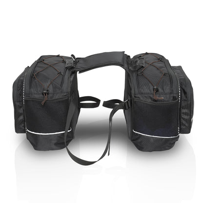 Guardian Gear Mustang 50Ltr saddle bag black with waterproof rain covers
