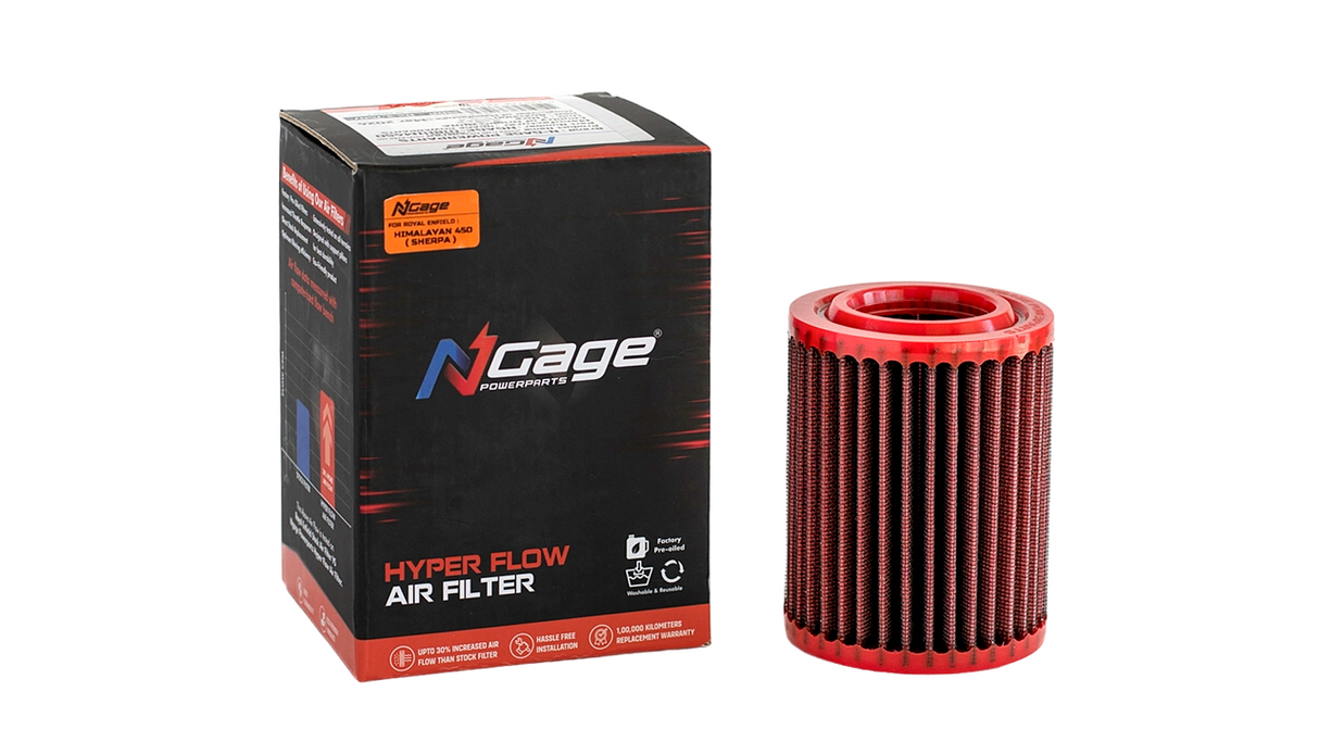 Himalayan 450 / Guerrilla 450 Air filter  N-Gage hyper flow