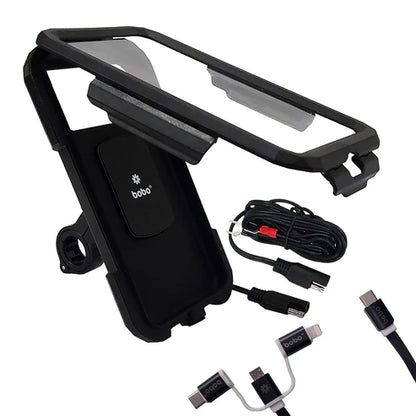 Bobo BM11 H Mobile Holder (Waterproof (With Charger) + SAE Connector + USB Cable)
