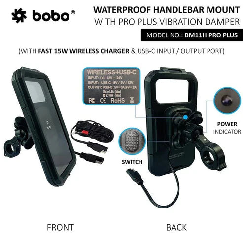 BM11 H Pro Plus Mobile Holder (BM11H + PRO PLUS Vibration Damper)