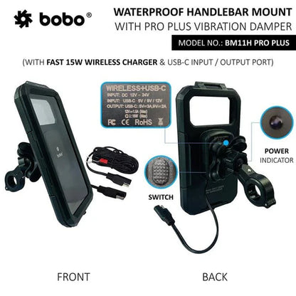 BM11 H Pro Plus Mobile Holder (BM11H + PRO PLUS Vibration Damper)